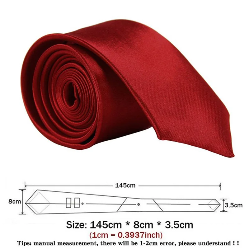 MENS ADULT 8cm Tie Solid NEW Ties Gift Fashion Wholesale Neckties Color Accessories Krawatte Wedding Party Formal BB58