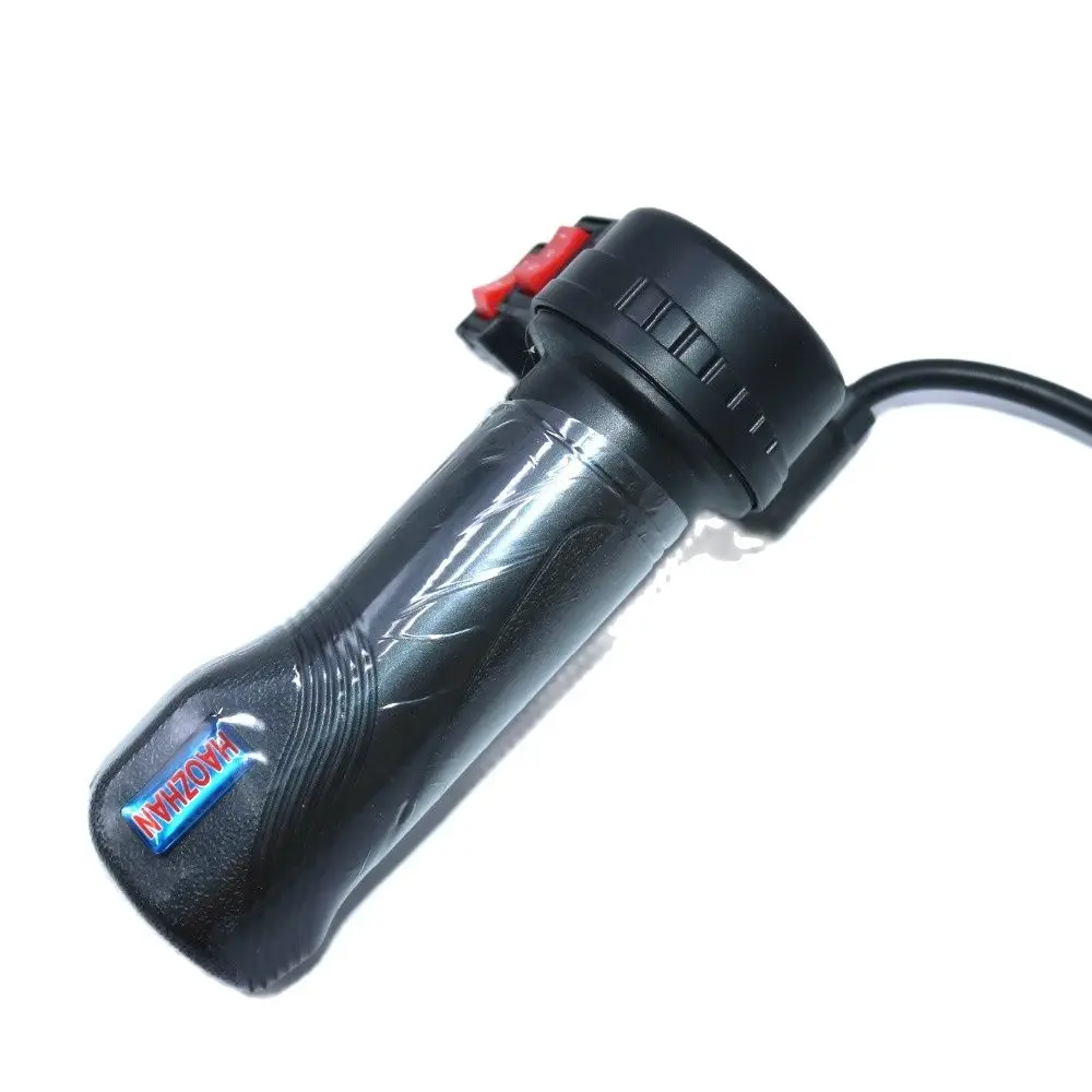 EVfitting 30-150CM line electric bike scooter tricycle gas handle ebike throttle with 3 speed&Reverse switches button