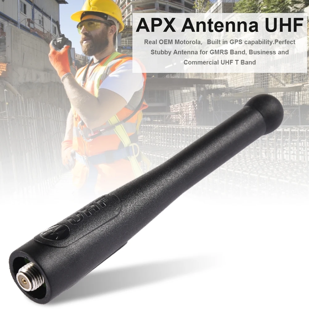 Antenna UHF APX Digital Machine Antenna UHF+GPS XTS3000 XTS5000 APX7000 XTS2500 450-527 for Motorola Stubby