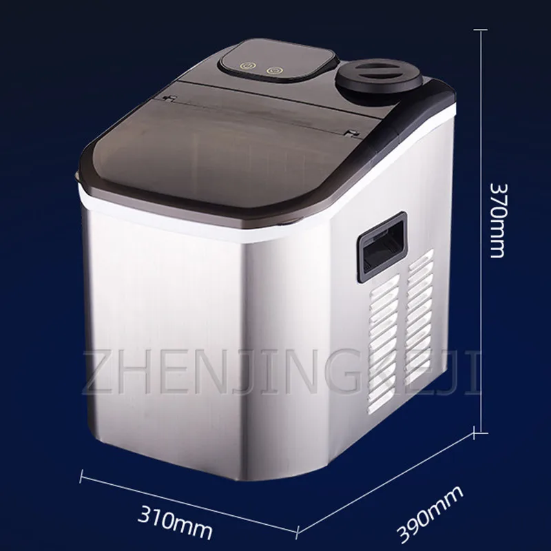 Mini Machine à Glaçons Entièrement existent, Appareils Ménagers Congelés, Volume de Glace de 20kg, 24 Pièces, Fabrication de Cube Carré, Particules de Glace
