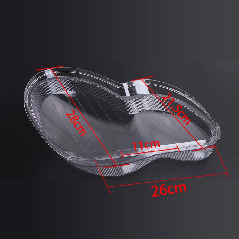 Headlight Clear Lens Lampshade Cover Fit For Mercedes Benz C-Class Sedan 2001-2007 W203 Headlamp Shell Lenses Car Accessories