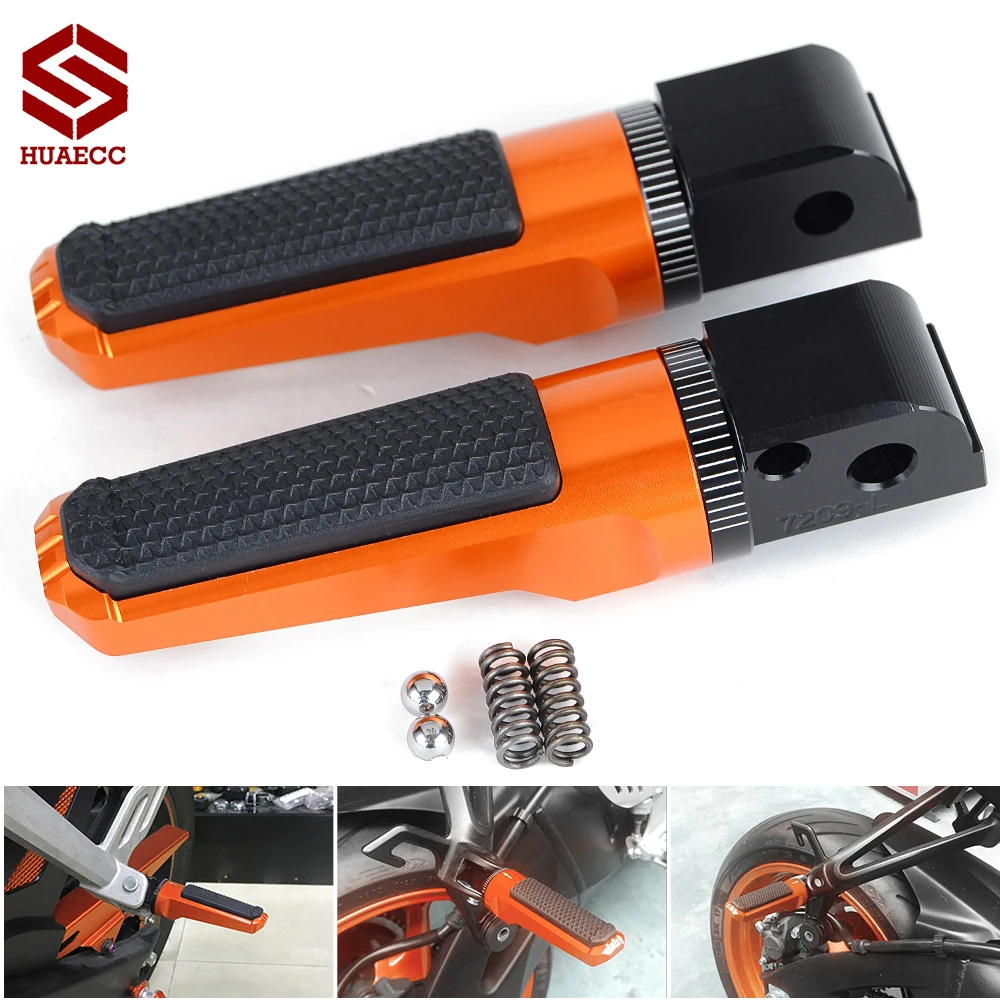 

CNC Rear Passenger Foot Peg Footrests Footpeg Pedal for KTM 1290 Super duke R 2014-2020 1290 SUPER DUKE GT 2016-2020