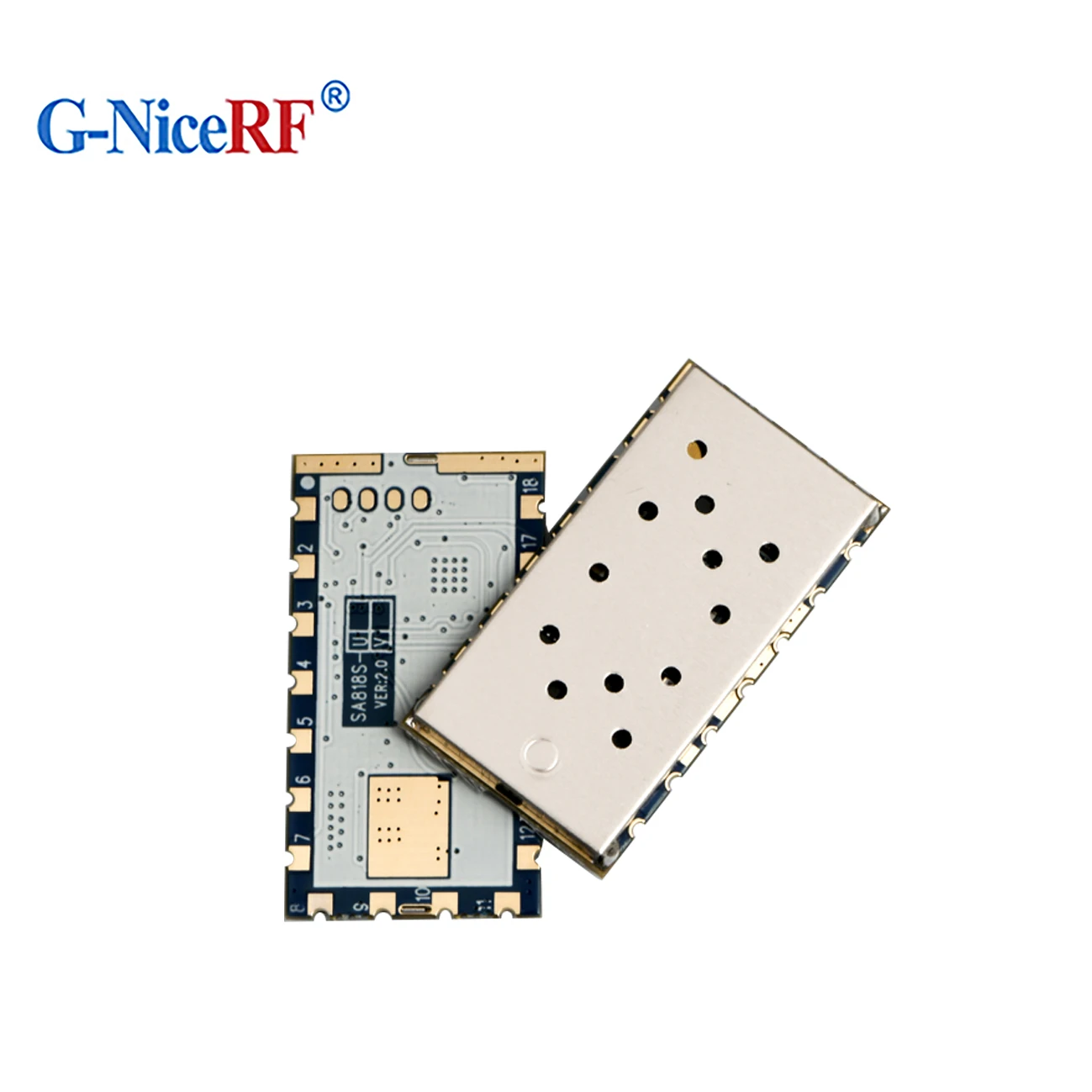 4PCS SA818S-U RDA1846S Transmitter Module 1W 400MHz to 480MHz Half-duplex Audio Voice Module