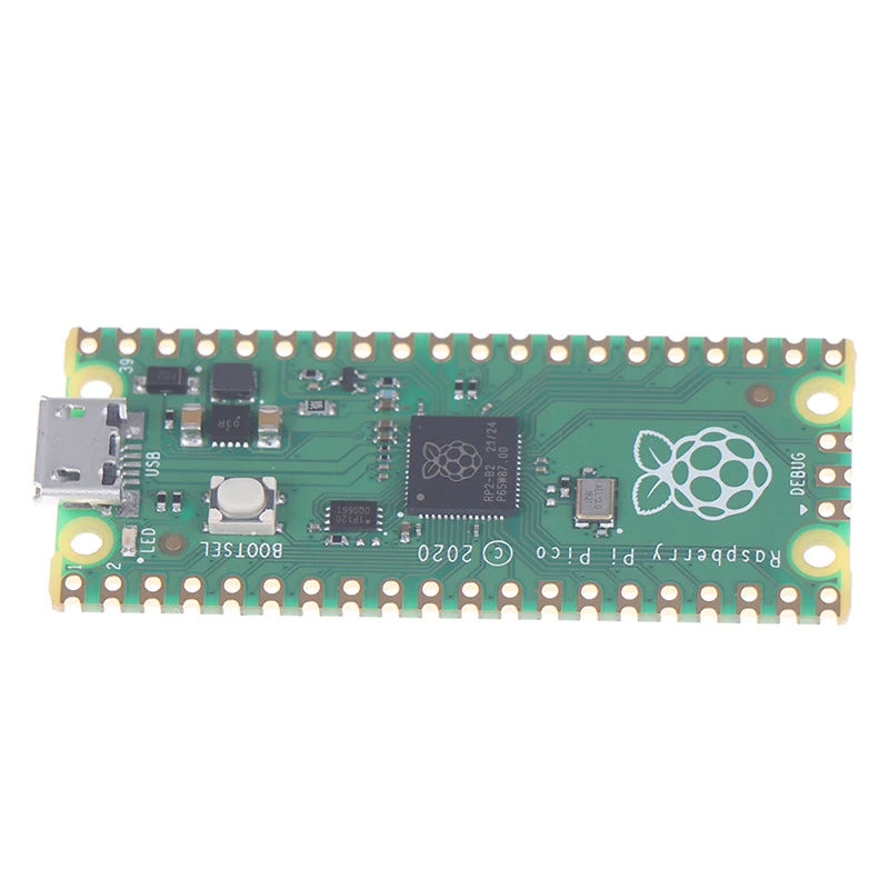 Placa de desarrollo Raspberry Pi Pico, placa de microcontrolador de bajo costo y alto rendimiento, Cortex-M0 + procesador ARM RP2040 de doble núcleo