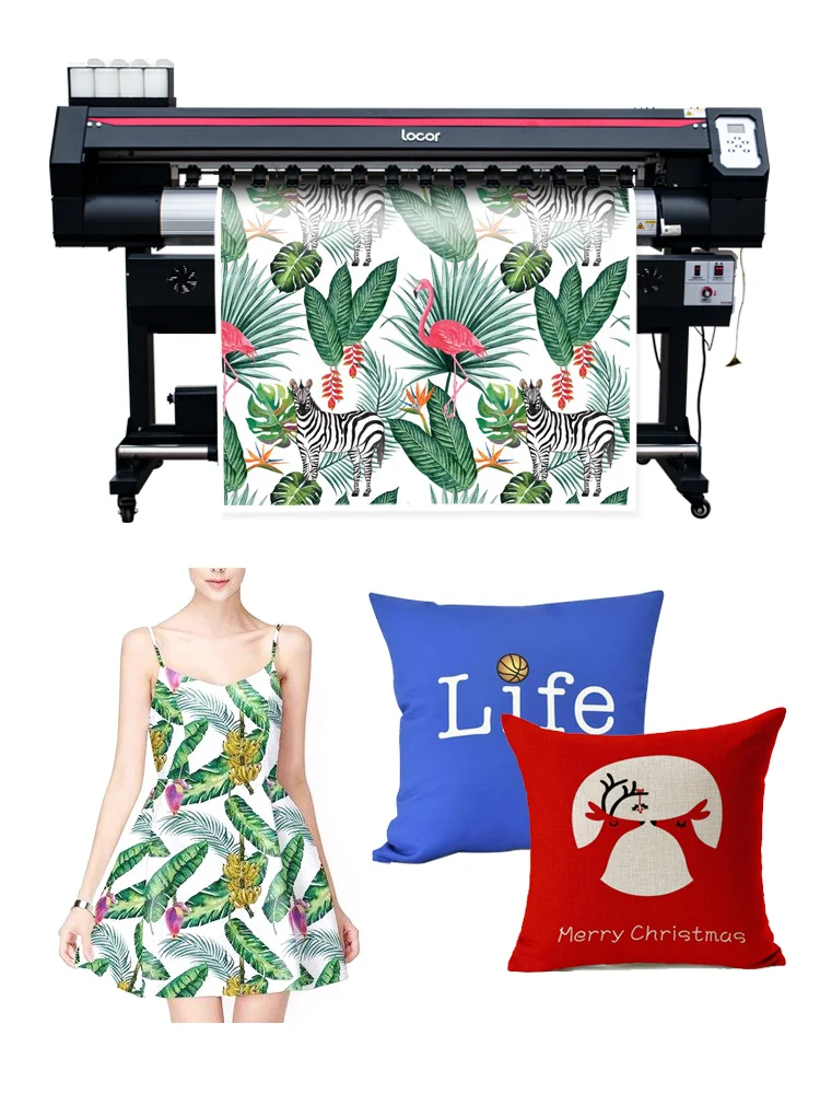 Large Sublimation Print Machine 4720 Printhead Textile Sublimation Plotter 5Ft Fabric Printing Machine Sublimation