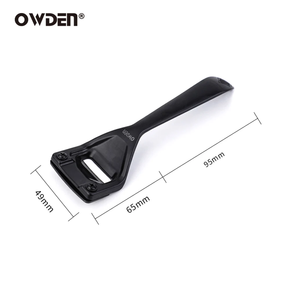 OWDEN Leather Thinning Knives ( Safety Beveler with 3 Replacement Blades ) Leather Super Skiver DIY Peeler Thinning Shovel Knife