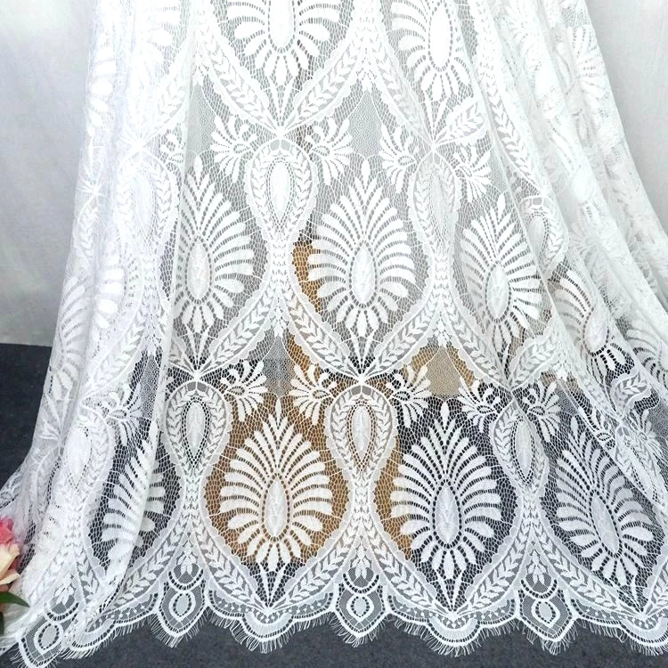 

Women Nightgown Dress Making Lace Fabric Thick Quality Super! 1 Piece=3M Long