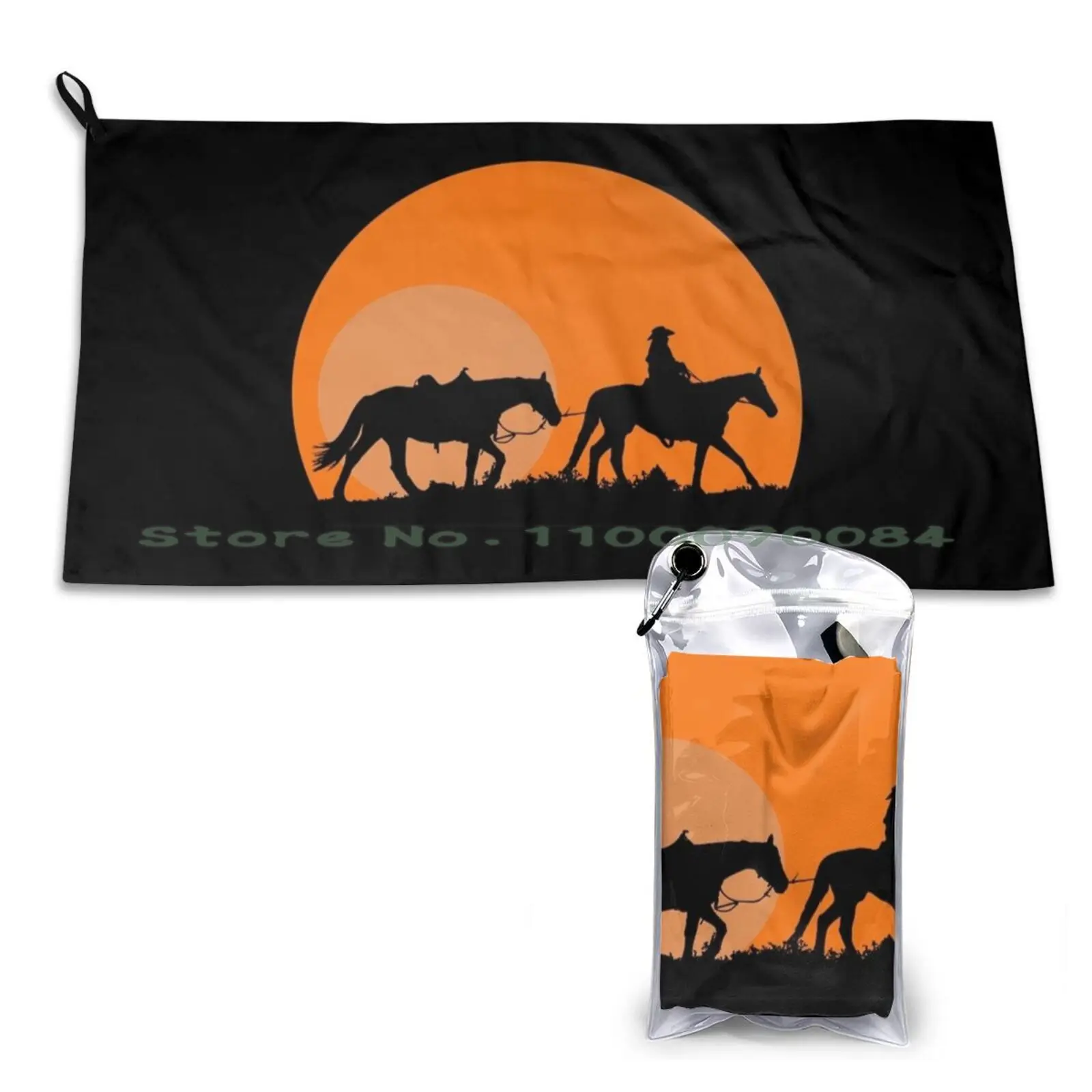 Horses On The Dark Side Quick Dry Towel Gym Sports Bath Portable Live Iglesias Concert Cover World America 2021 Soft
