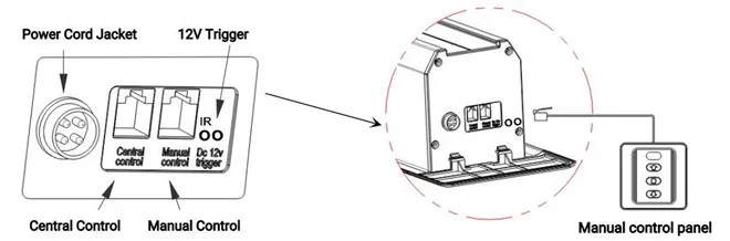 MIVISION 8K Schwarz Diamant/Kristall Umgebungs Licht Ablehnung ALR CLR Elektrische Einbau In-Decke Projektor Bildschirm, v1ALR – Detail 13
