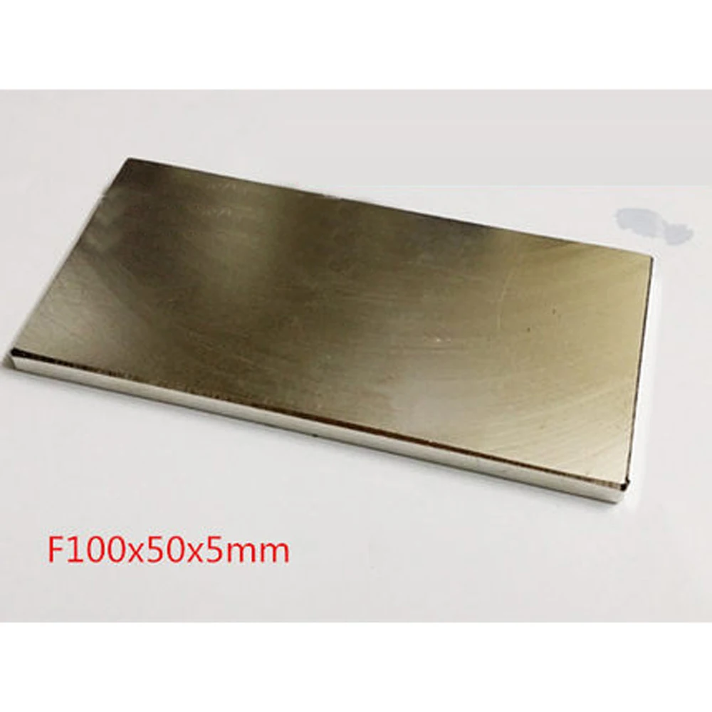 Strong Thin Flat NDFEB Magnet 100*50*5MM