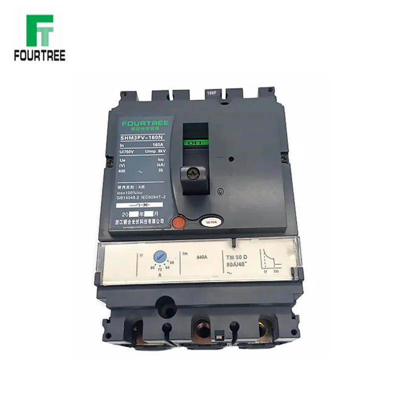 3P 100N 32/40/63/80/100A MCCB Moulded Case Circuit Breaker NSX Type Air Switch Distribution Protection