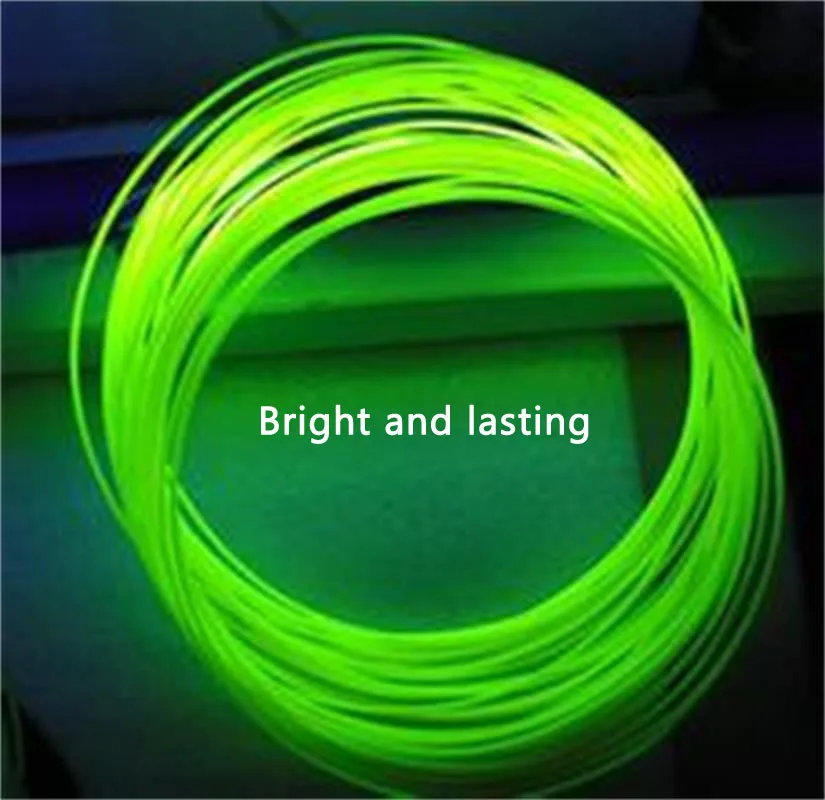 3DLuminous Printer Filament PLA 1.75mm*30m 3D Fluorescence Printers  Multiple Color