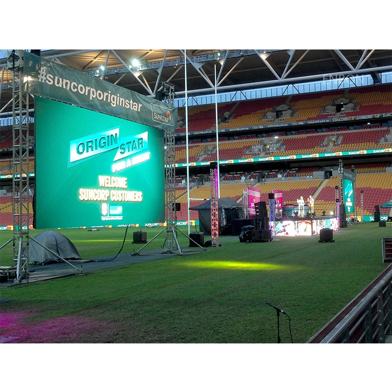 Outdoor P4.81 P3.9 HD Full Color High Brightness LED Display 500x500mm 500x1000mm LED Screen Rental