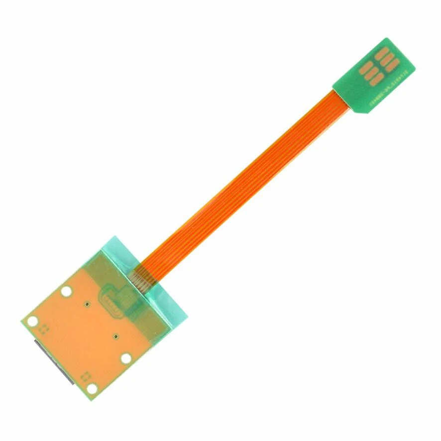 SIM Standard Kabel Slot Erweiterung Converter FPC Kabel mit 15cm 30cm 2FF 3FF 4FF Nano Postive größe zu volle Größe PCB fixiert bord