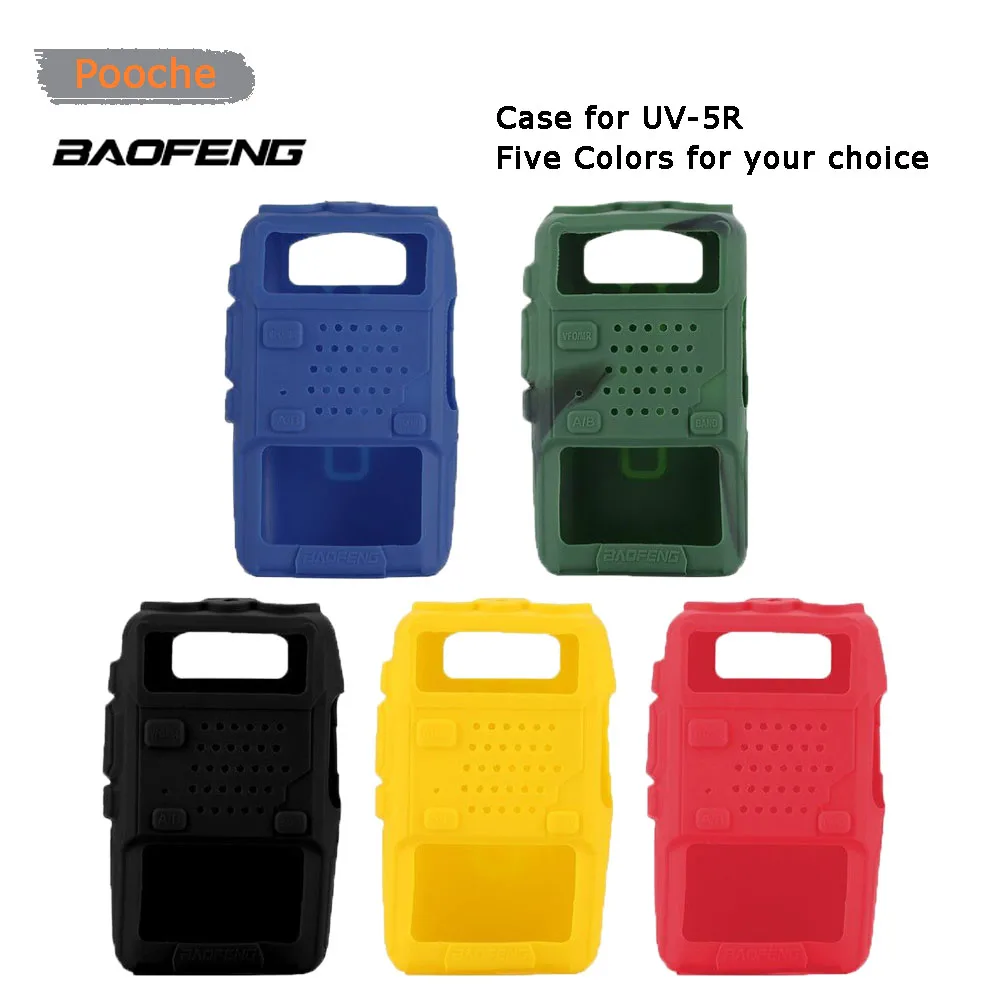 

Оригинальный защитный резиновый чехол Baofeng UV5R 5RA 5RE для рации BAOFENG UV-5R UV-5RA UV-5RE Plus
