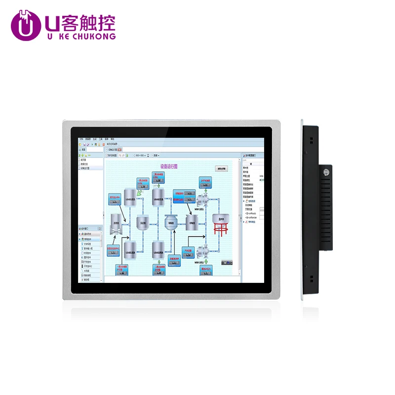 

15 inch Industrial Nursing Panel all in one PC mini Computer Capacitive Touch with Dual Core 15 inch i3 Processor