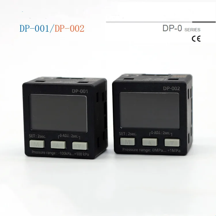 

DP-002 New Original Genuine Digital High Pressure Vacuum Type Sensor NPN for Gas 0 to 145 PSI (0.000 to +1.000 MPa)