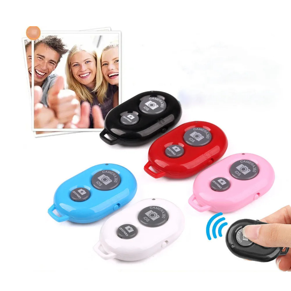 บลูทูธรีโมทคอนโทรลปุ่ม Wireless Controller กล้องจับเวลา Stick ชัตเตอร์ Monopod Selfie สำหรับ Ios Android