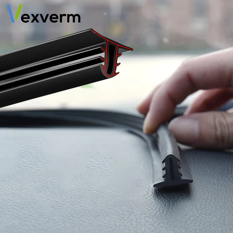 

Car Sticker Dashboard Sealing Strips Rubber Seals Sound Insulation Sealing Universal Automobiles Interior Accessories