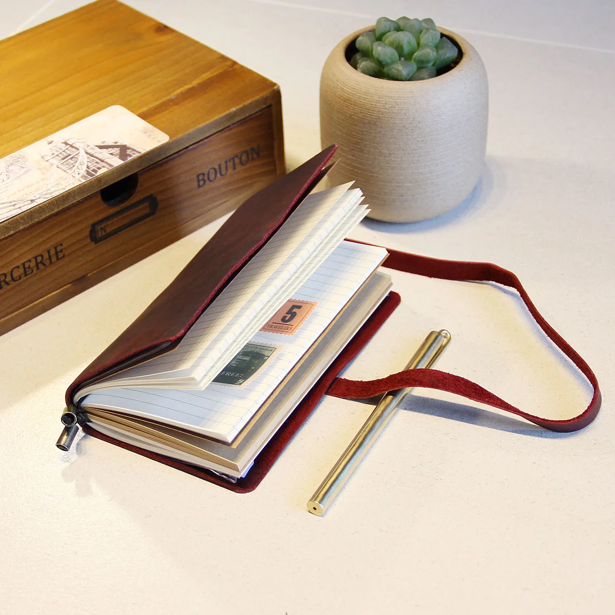 Leder Journal Notebook Tagebuch, Custom Text Travel Journal Schreiben Notebook, Handgemachte Leder Journal Notebook