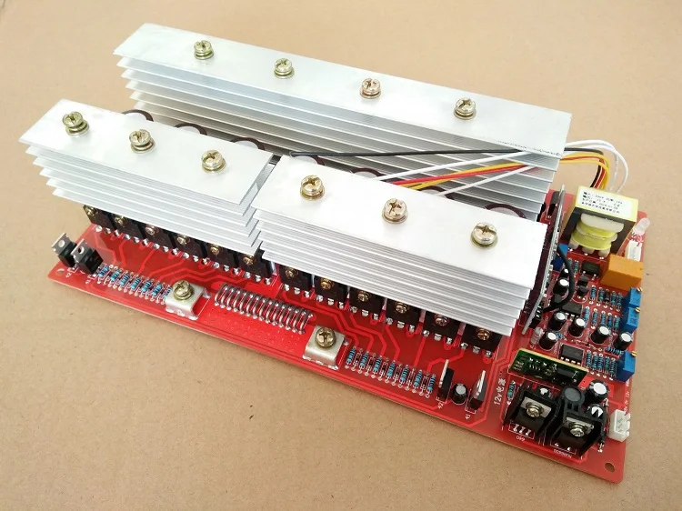 Super-high power power frequency inverter motherboard 24V4 kW,48V8 kW PCB board