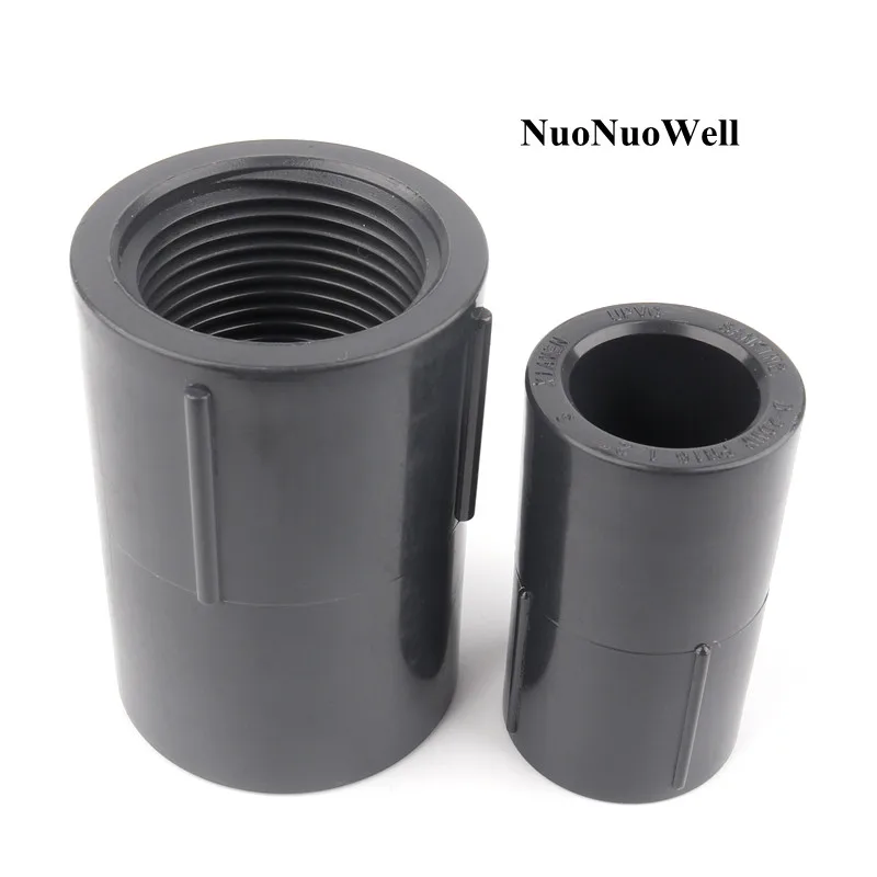 

ANSI 1piece 21.34~33.4mm To 1/2"~1" Hi-Quality UPVC Direct Connectors Aquarium Tank Adapter Garden Irrigation Water Pipe Joints