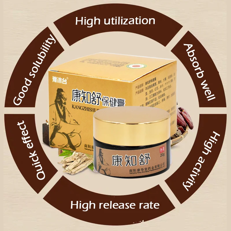 20g Herbal Hemorrhoids Ointment Cure External Internal Mixed Hemorrhoids Anal Fissure Bleeding Cream Swelling Plaster