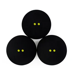 2Pcs 1 pcs Double Yellow Point Squash Balls Rubber Squash Racquet Balls Squash Speed Training For Double Yellow Dots Squash Ball