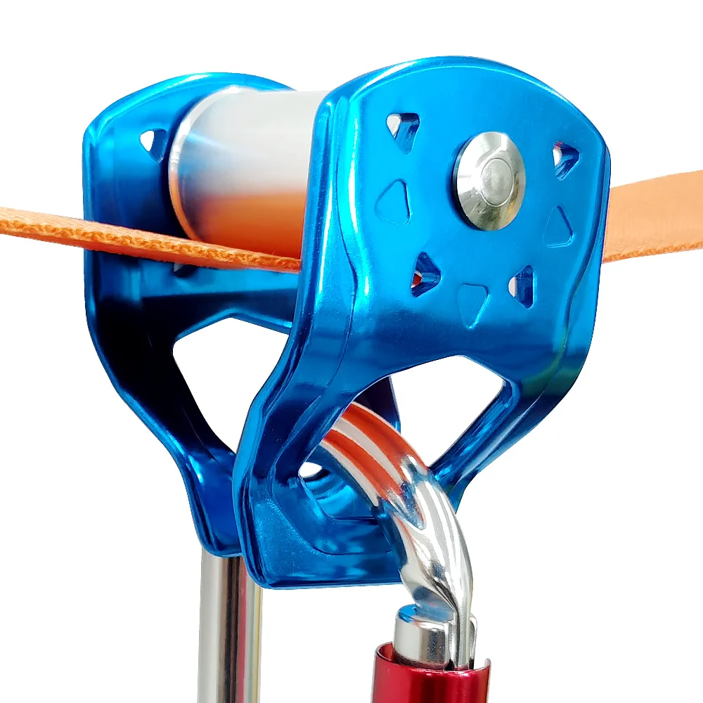 بكرة LightenUP Ninja Slider Slackline مع حلقة تسلق Ninja Warrior Obstacle Course للأطفال في الفناء الخلفي Zipline Sliding Slackline