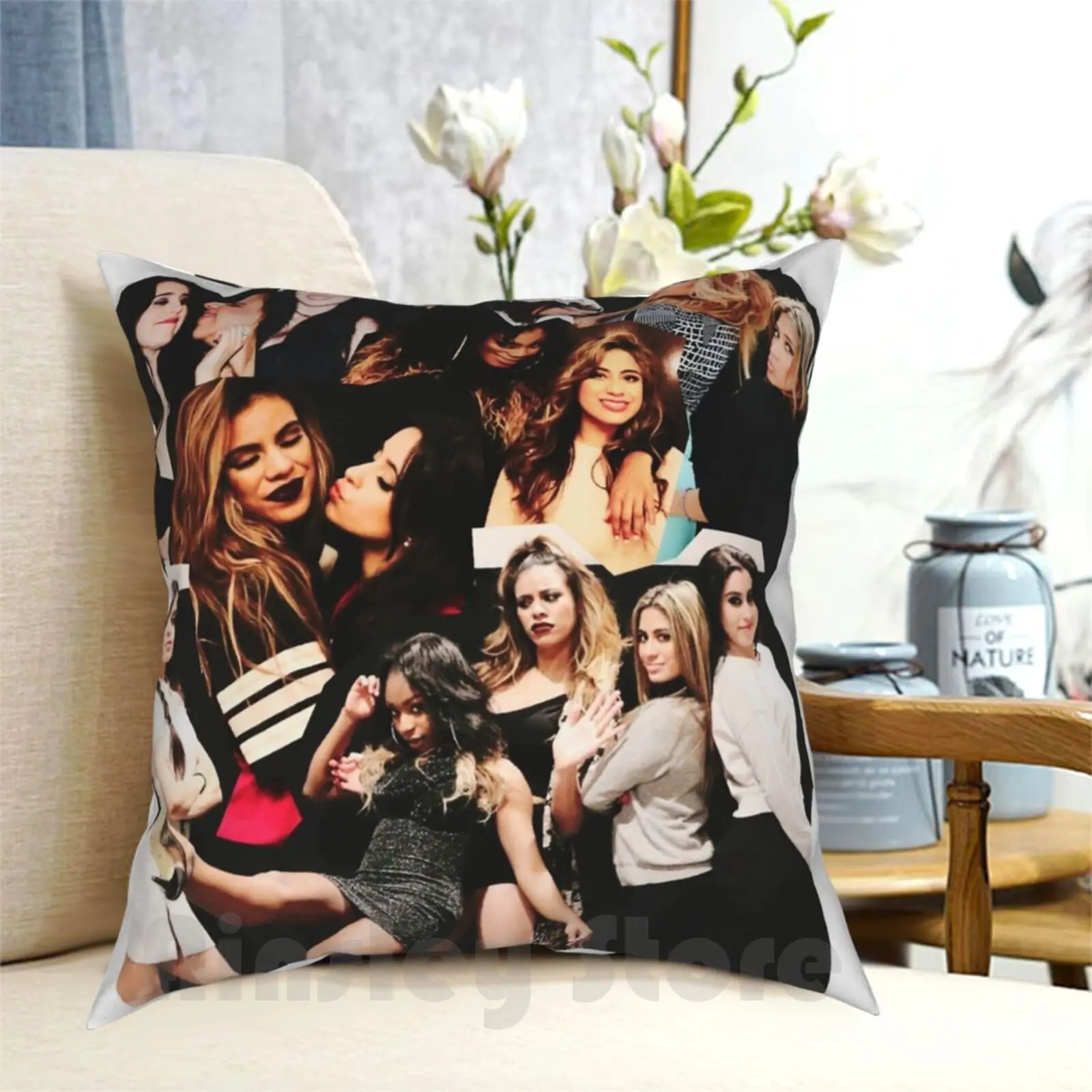 Pillow Case Printed Home Soft Throw Pillow Lauren Jauregui Camila Cabello Normani Kordei Ally Brooke Dinah Jane The X