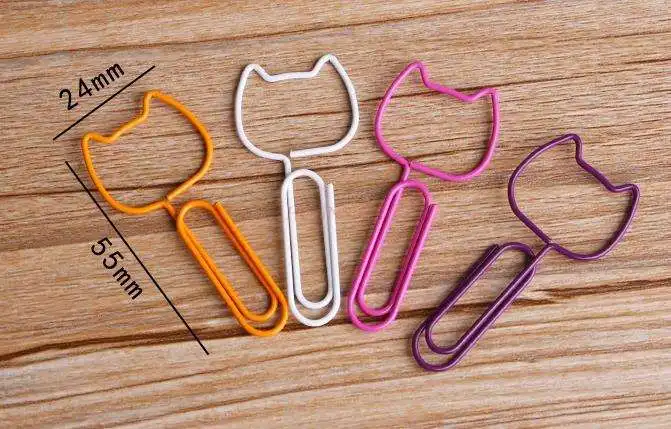 8 Stuks Hoofd Dier Paperclip Paperclip Cartoon Paperclip Paperclip