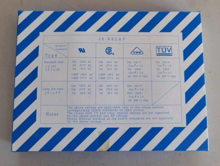 Imagem -04 - Original Jsm112v5-h13 Relé Automotivo Spdt 15a 12v Jsm1-12v-5 vk