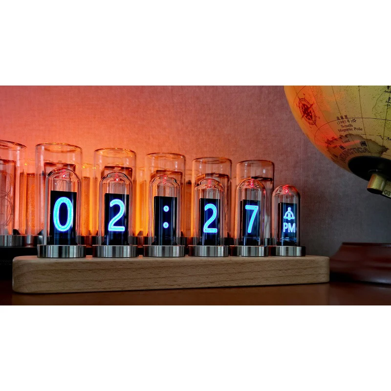 D\'ESIGN RGB pickup level light pseudo glow tube clock rhythm light gift ornaments