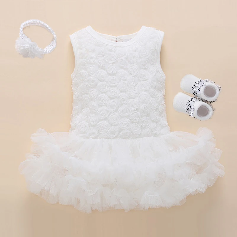 

New born Baby Girl Dress&Clothes Baptism Dress christening dress for baby girl Lace Vestido Bebe Robe Bapteme 3 6 9 Months