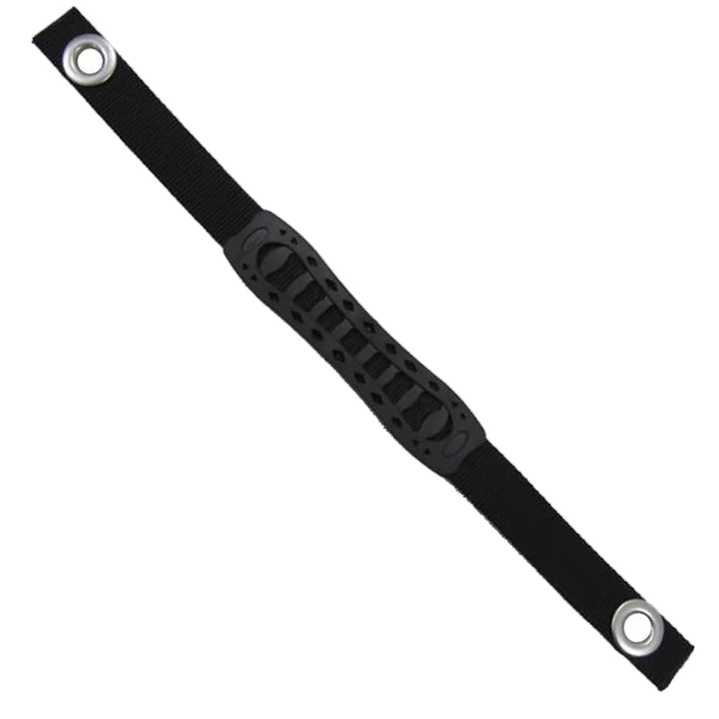 Scuba Technical Diving Backplate Handle Strap, BCD Back Panel Nylon Webbing Handle Grip, Diver Safety Gear Equipment