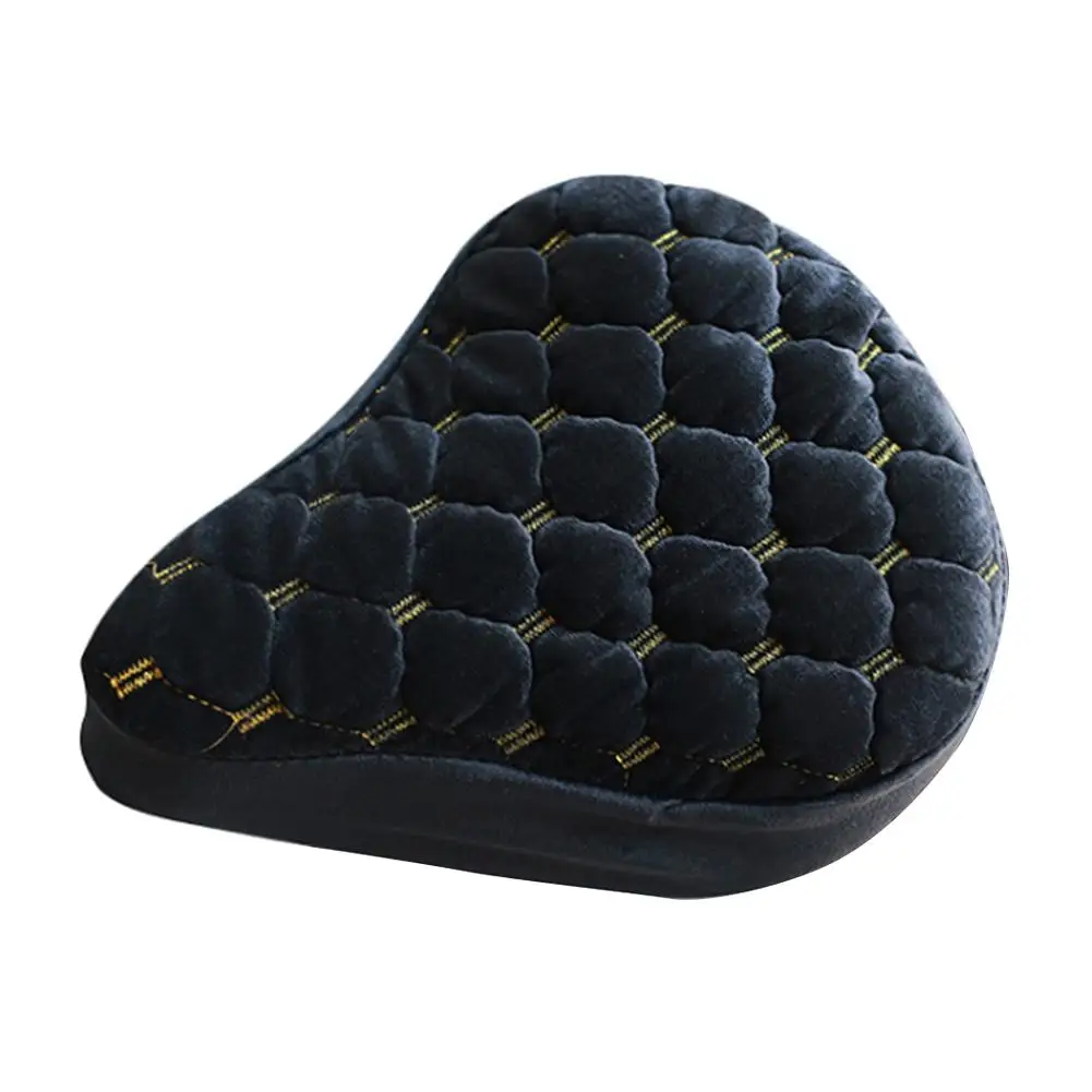 Motorcycle Seat Cover Plush Warm-keeping Soft Seat Protector Electric Car Seat Cover With Elastic Band