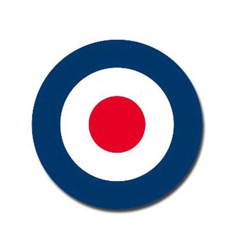 Hot Sell Car Stickers RAF Roundel The Who Mod Target Vespa Reflective  Waterproof Car Sticker Car Decor