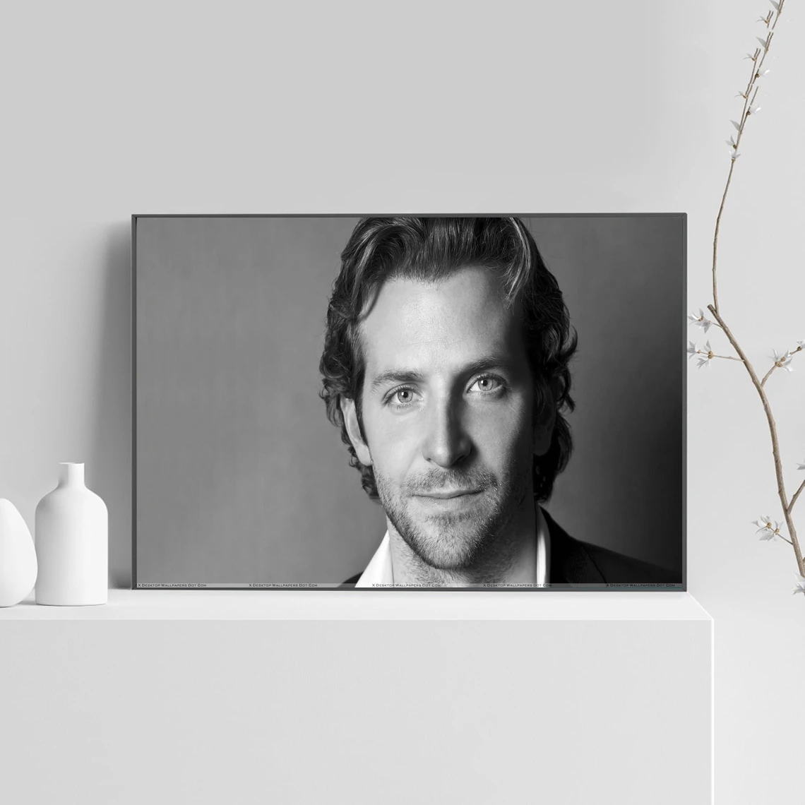 Bradley Cooper Poster Star Actor Art Canvas Poster Print Wall Painting Home Decoration (No Frame)