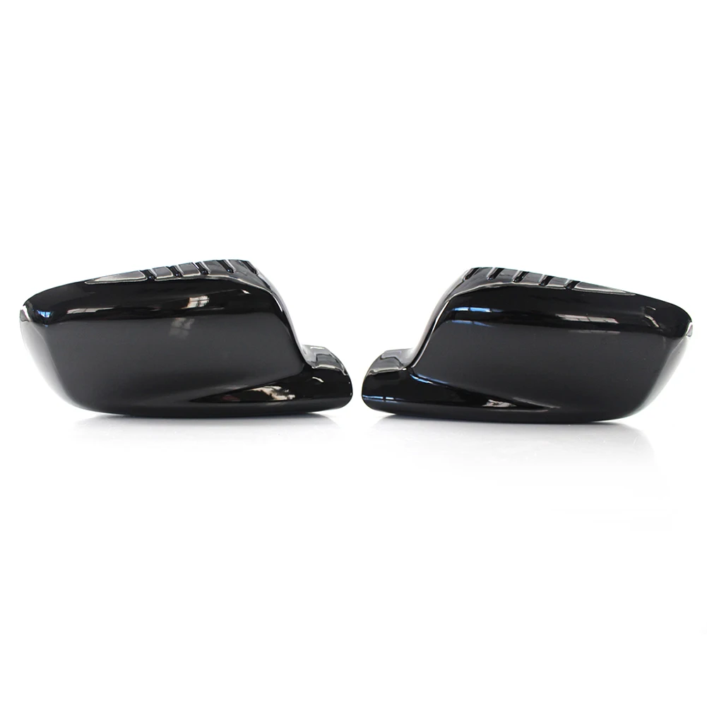 2x Car Door Rearview Mirror Side Mirros Cover For BMW 7 Series E65 E66 E67 2001-2008 & 3Serie E46 2000-2006 Left & Right