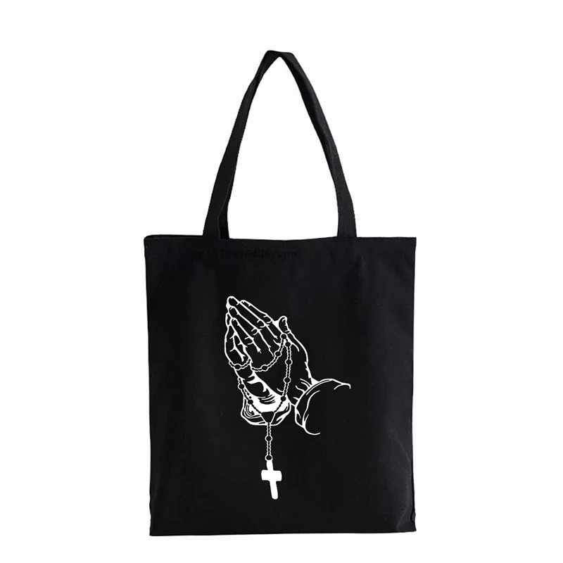 Jesus ist unser herr Print Einkaufstaschen Mädchen Mode Casual Pacakge Hand Tasche Religion Jesus frauen handtasche bolsas