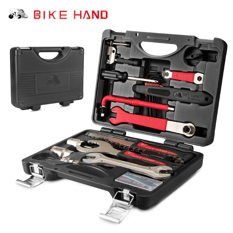 Bikehand自転車18で1ツールボックスプロのメンテナンスサービスツール