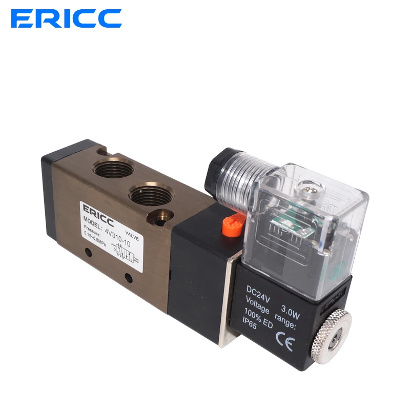 4V310-10 Solenoid Valves Air Gas Control Valve 3/8