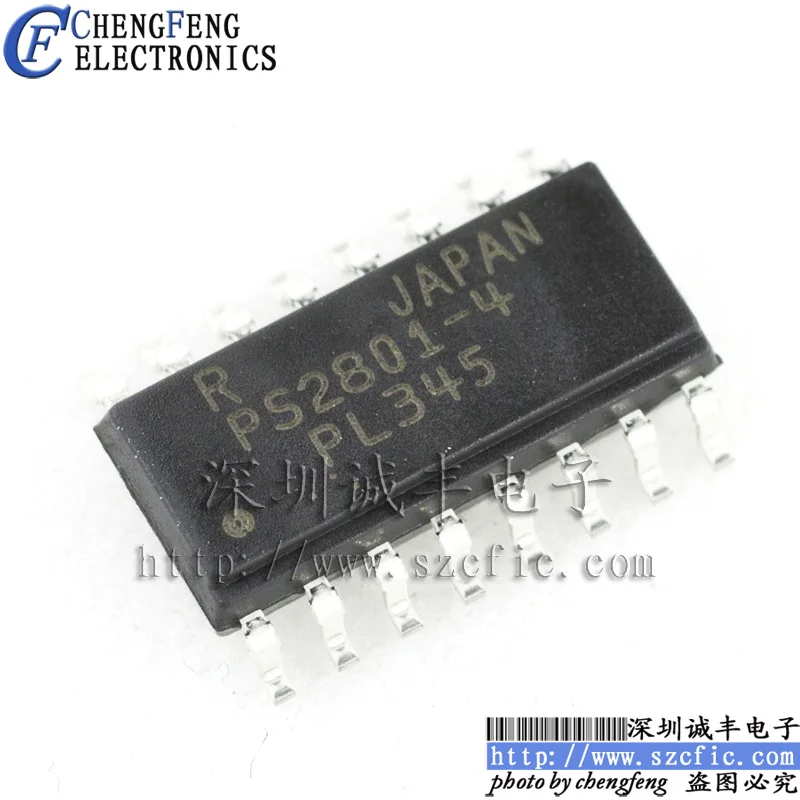 5pieces  PS2801-4-F3-A RENESAS SOP-16