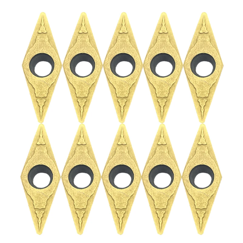 10PCS VBMT160408 PM UE6020 carbide inserts External latter cutter turning tool cnc machine cutting tools tungsten carbide