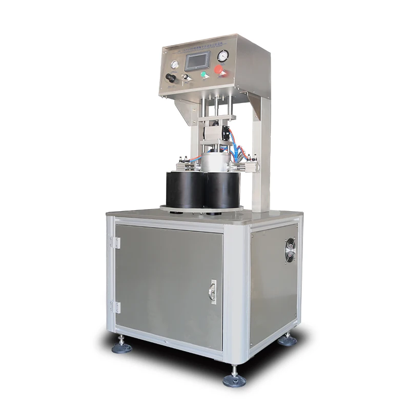 Semi-automatic iron lid glass bottle vacuum packaging machine capping hot sauce canned food capping machine packaging machine