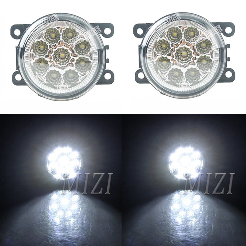 LED Fog Lights for Ford Focus 3 2012 2013 2014 Chrome Fog Light Cover Grill Fog Lamp Frames Headlight Foglight wire Harness