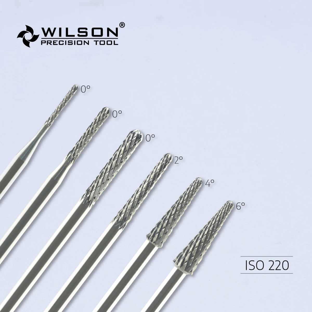 Tungsten Carbide Milling Burs Cross cut coarse ISO 220