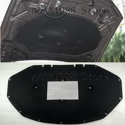 2010-2016 for BMW X3  F25 X4 F26 Heat Sound Insulation Cotton Front Hood Engine Firewall Mat Pad Cover Noise Deadener