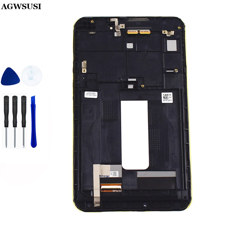 

For Asus Fonepad 7 2014 FE170CG ME170C ME170 K012 ME170CX k017 ME170CG LCD Display Panel + Touch Screen Digitizer Assembly Frame