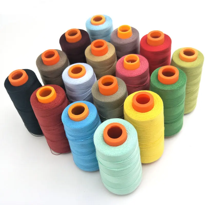 20s/3 Polyester Sewing Thread Jeans Thread Hand Stitching Canvas Coarse Cloth Denim Thread Sewing Machine Thread 3000yards